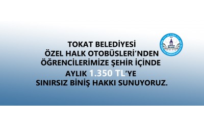 Sınırsız Kullanım Öğrenci Abonman