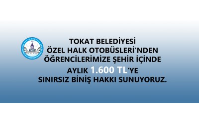 Sınırsız Kullanım Öğrenci Abonman